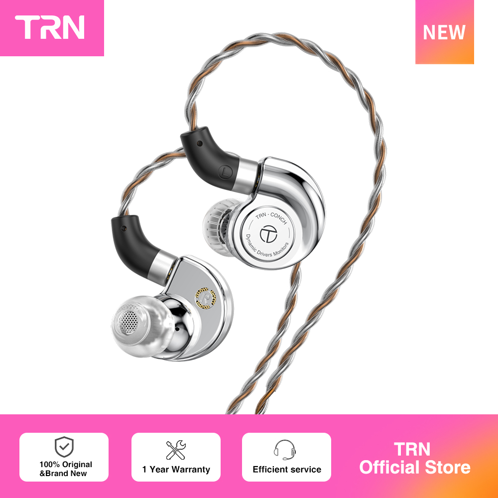 Audiophile Headphone Wired - TRN Conch Earphone Lucky bag High-Performance