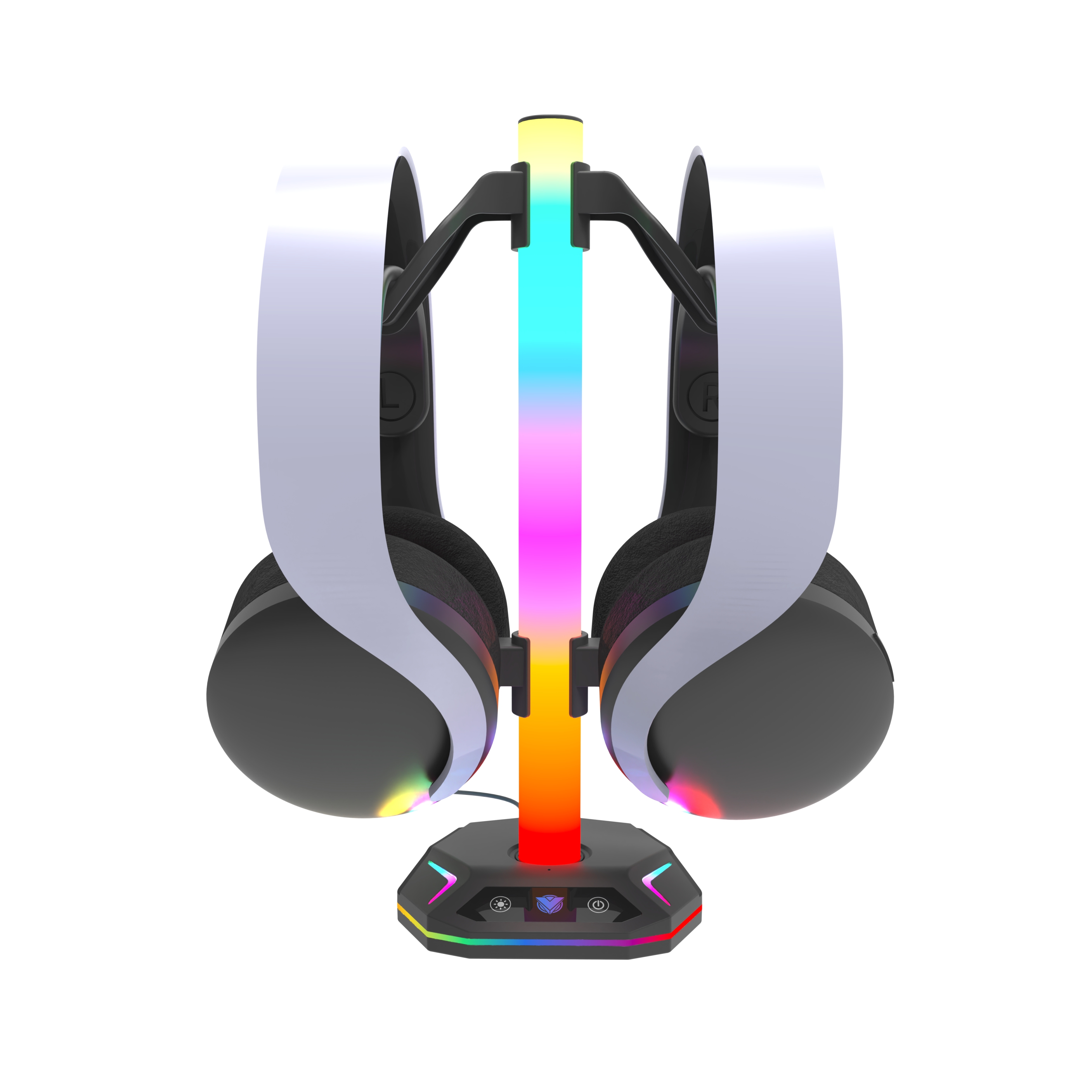 Headphone Stand Desk - RGB Game Controller Headphone Stand Desk