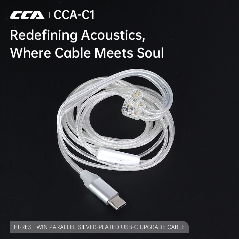 CCA C1 Type-c Silver Plated Ea - Usb C Earphone ulasan dan harga
