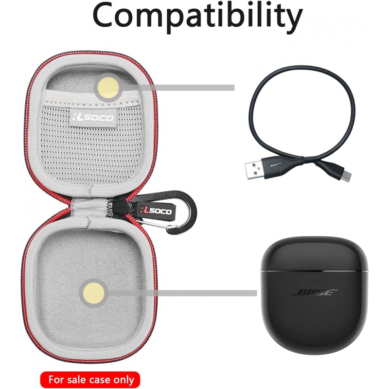Hard Case for New Bose QuietCo - Headphone Case Hard ulasan dan harga