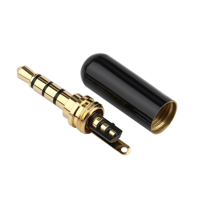 Audio Jack 3.5MM 4 Pole Earpho - Wired Earphone Mic ulasan dan harga