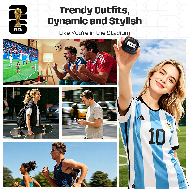 FIFA-F26E09 TWS Wireless Earbu - Wireless Earbuds Tws ulasan dan harga