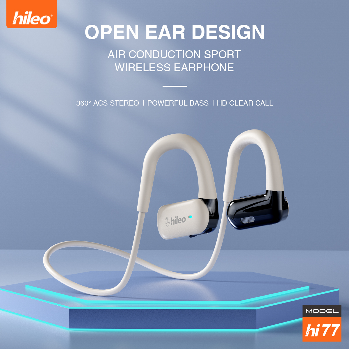 Hileo Hi77 Speakers bluetooth  - Sports Earphone Hook ulasan dan harga