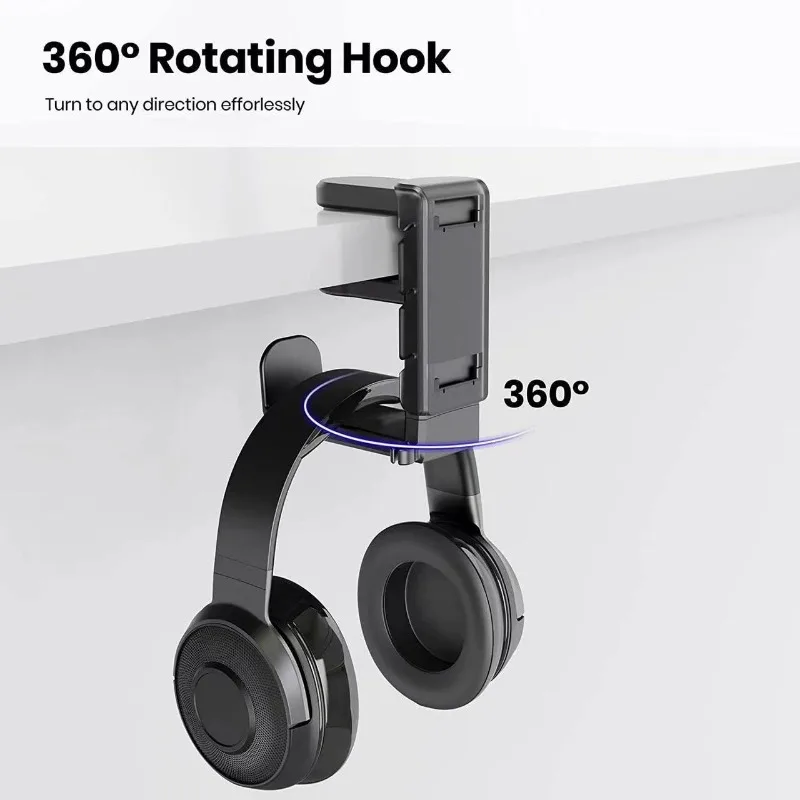 2In1 Gaming Headphone Stand 36 - Headphone Stand Desk ulasan dan harga