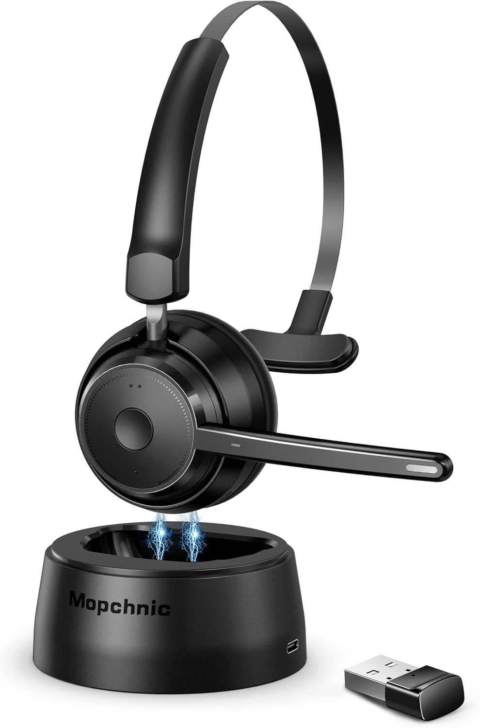 Wireless Bluetooth Headset wit - Noise Cancelling Headphone ulasan dan harga