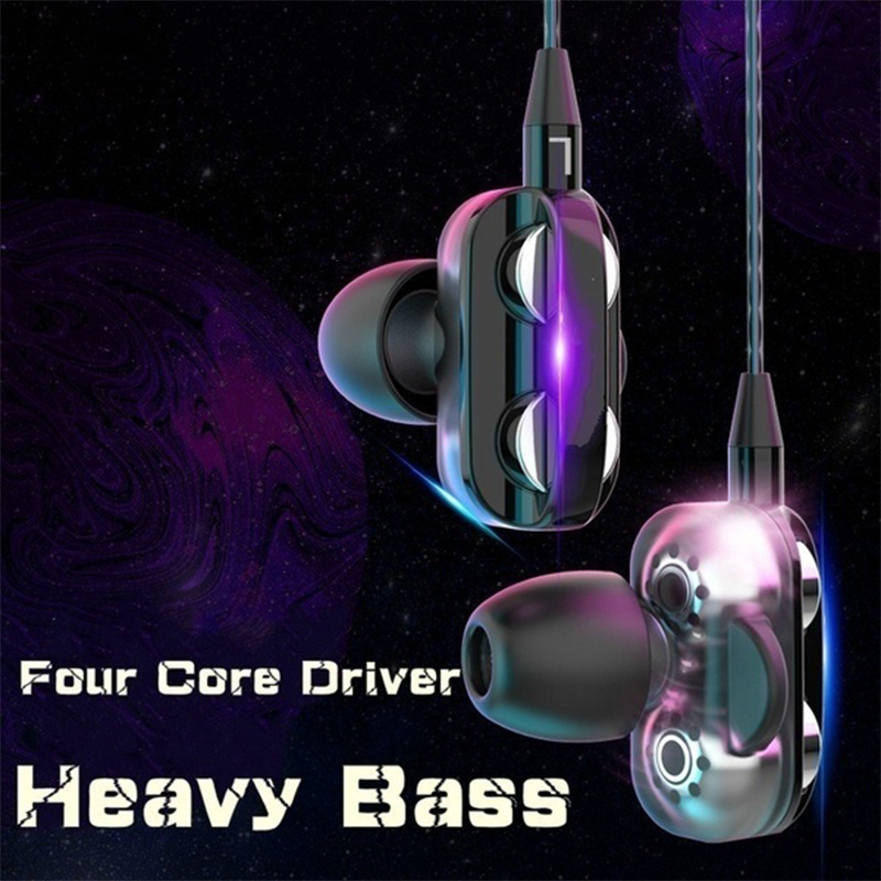3.5mm Wired Headphones HD Micr - Wired Earphone Mic ulasan dan harga
