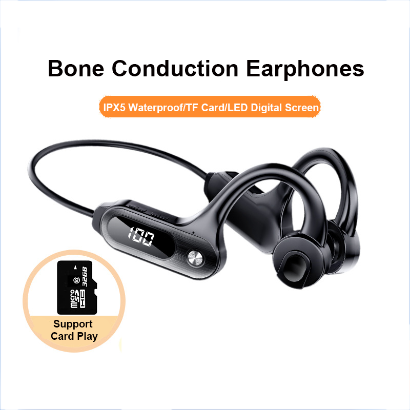 Bone Conduction Bluetooth 5.3  - Sports Earphone Hook ulasan dan harga
