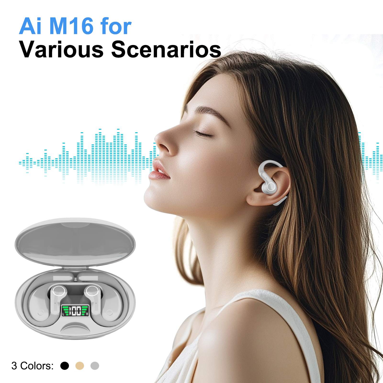 Ai Translator Earbud Device Re - Usb C Earphone ulasan dan harga