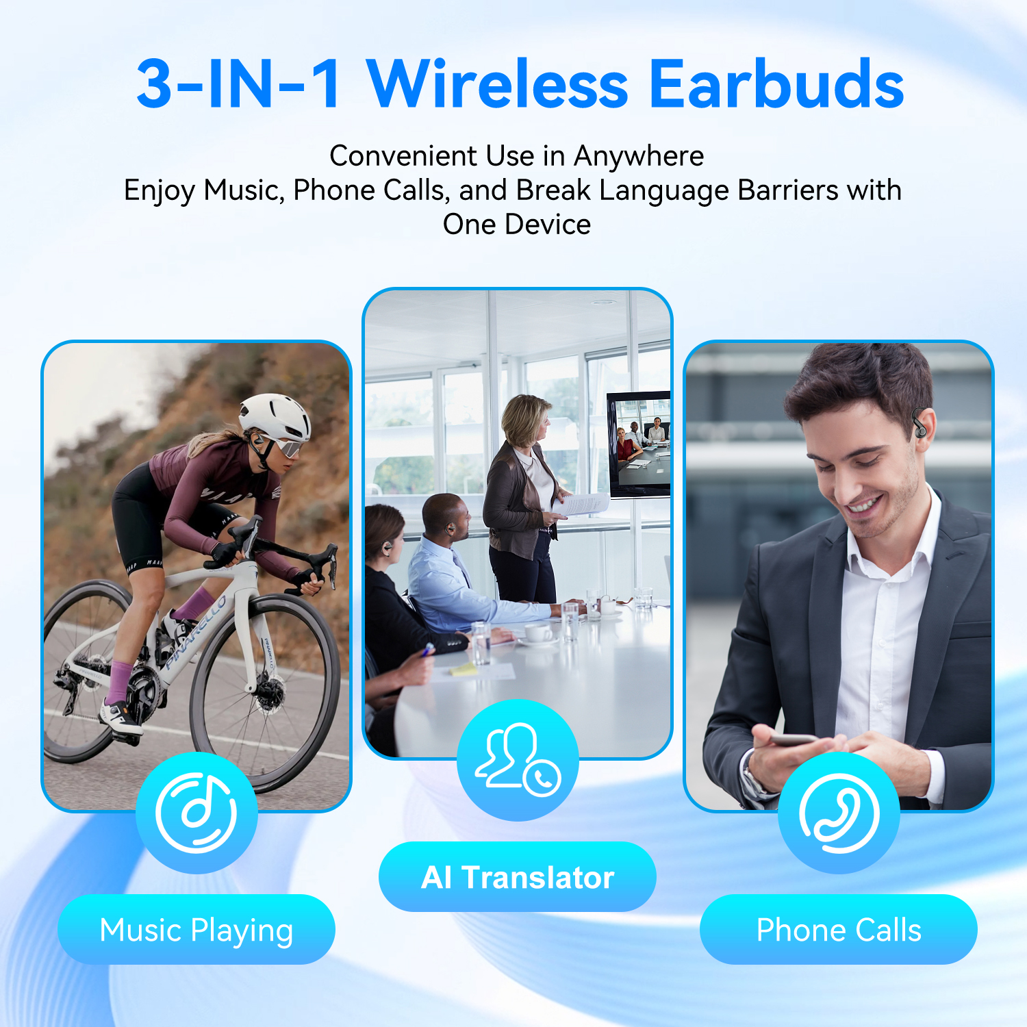 Ai Translator Earbud Device Re - Usb C Earphone ulasan dan harga