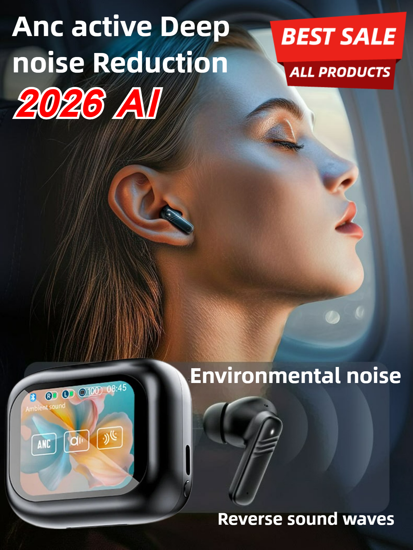 2026 NEW Professional ANC Earb - Noise Cancelling Headphone ulasan dan harga