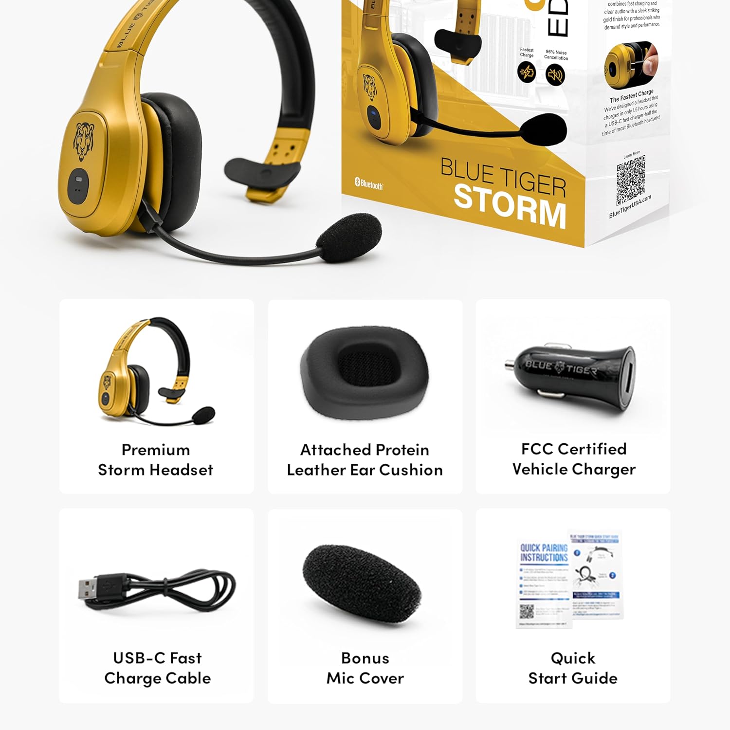 Premium Trucker Bluetooth Head - Noise Cancelling Headphone ulasan dan harga